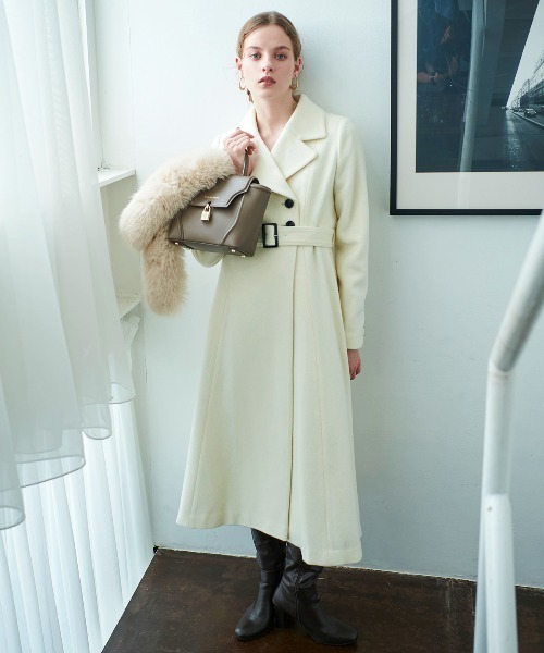 AND COUTURE（アンドクチュール）の「ドレストレンチコート（ステン