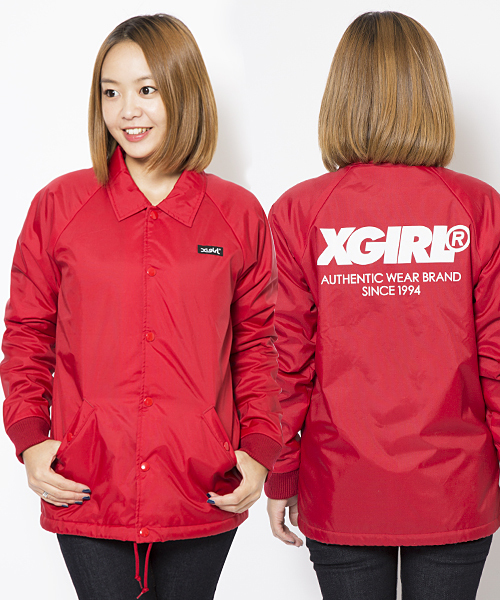 X-girl（エックスガール）の「XGIRL COACH JACKET（ナイロンジャケット