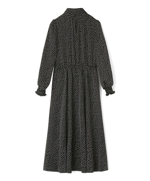 ANAYI（アナイ）の「サテンドットプリントタイ ワンピース（ワンピース