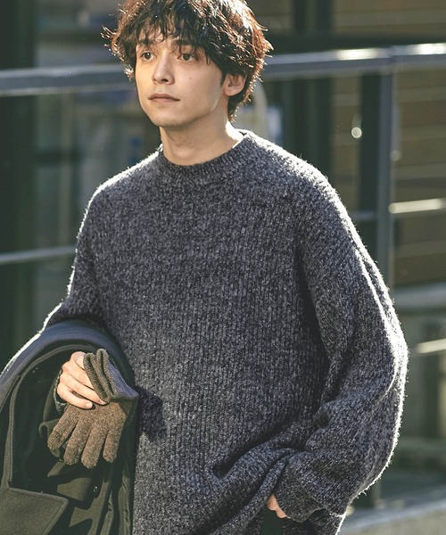 MONO-MART（モノマート）の「モヘアライクシャギービッグシルエット