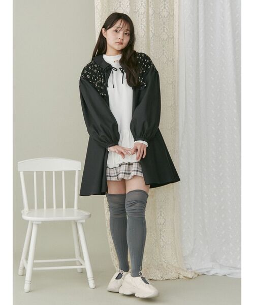 merry jenny（メリージェニー）の「petit flower ribbonミニワンピース