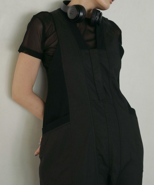 anuke（アンヌーク）の「anuke Drawstring Vneck Combinaison 62510316