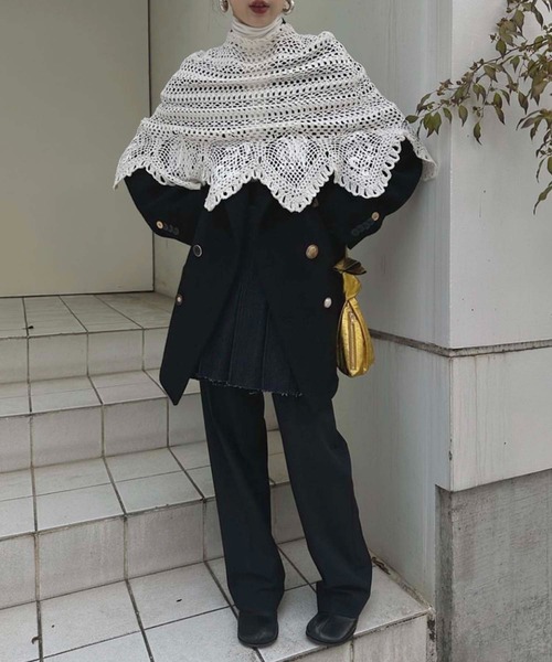 Ameri（アメリ）の「UND EMBELLISH PAPA JACKET（テーラードジャケット