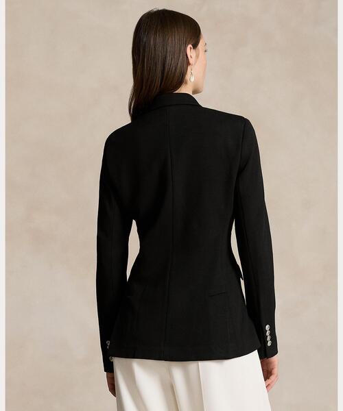 ニット ダブルブレステッド ブレザー（その他アウター）｜POLO RALPH