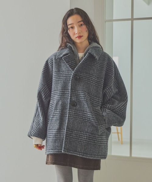 セール】ライトモッサドルマンジャケットコート（ブルゾン）｜niko and