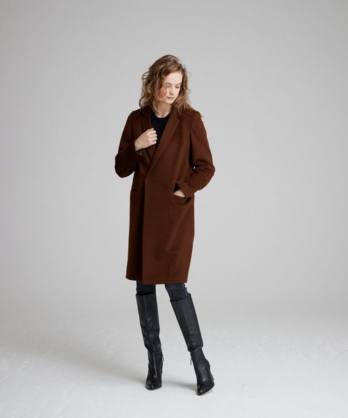 NOISE MAKER（ノイズメーカー）の「Cashmere chester coat（チェスター