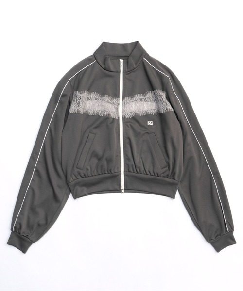 MAISON SPECIAL（メゾンスペシャル）の「Lace Docking Jersey Tops