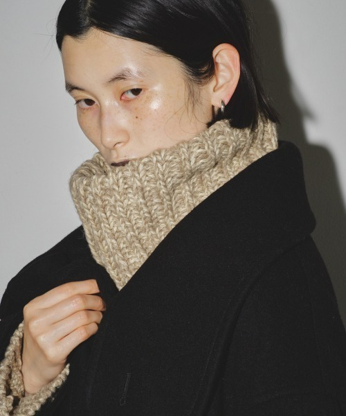 TODAYFUL（トゥデイフル）の「ボリュームタートルニット（ポロシャツ