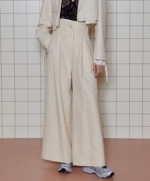 MAISON SPECIAL（メゾンスペシャル）の「Multi Fabric High Waist