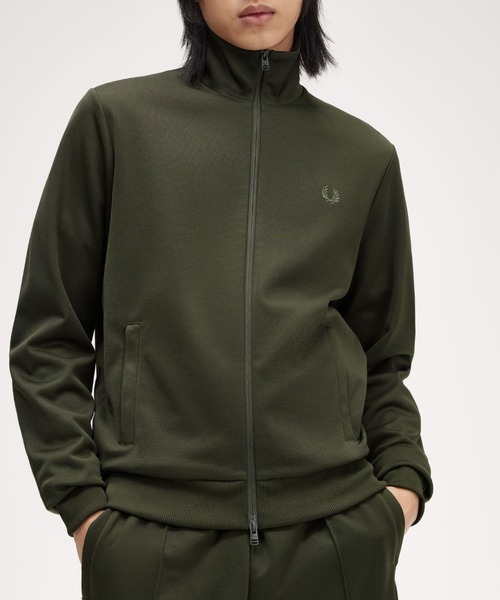 FRED PERRY（フレッドペリー）の「Tape Detail Track Jacket／テープ