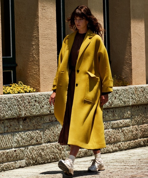 emmi（エミ）の「【emmi atelier】リサイクルウールロングコート