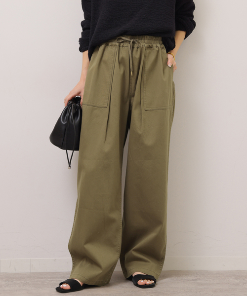26SS新作］ギャザーワイドベイカー（カーゴパンツ）｜JOURNAL STANDARD