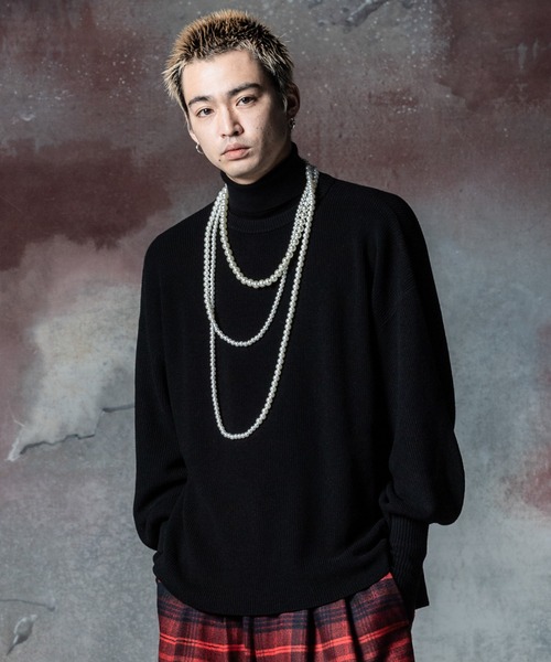 Turtle Neck Creed Knit / タートルネッククリードニット（ニット