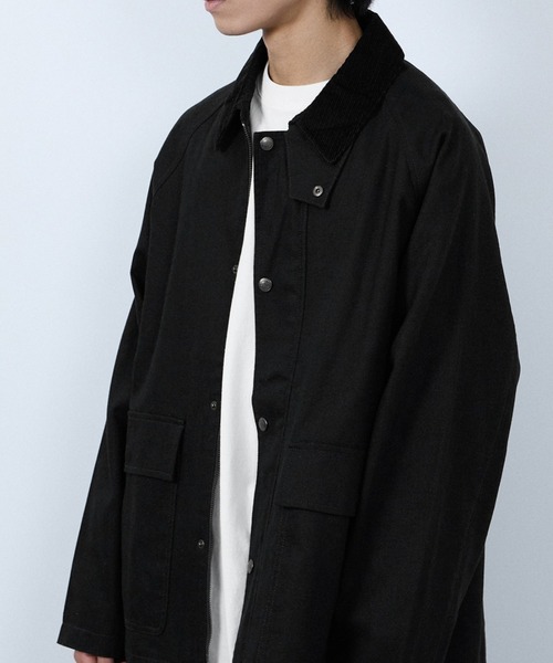 セール】Dickies/ディッキーズ 襟コーデュロイ ダックキャンバス