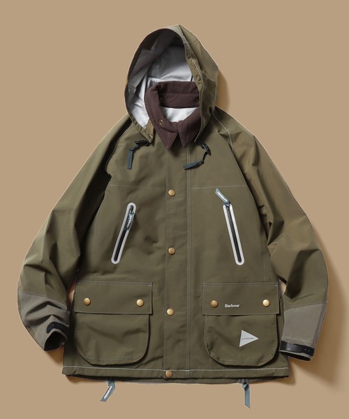 and wander（アンドワンダー）の「and wander×Barbour/アンドワンダー