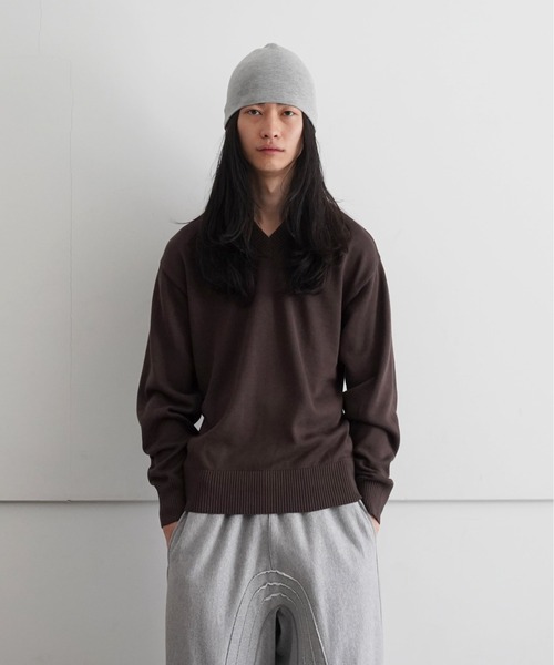 KAIKO（カイコー）の「KAIKO V NECK SWEATER（ニット/セーター）」 - WEAR