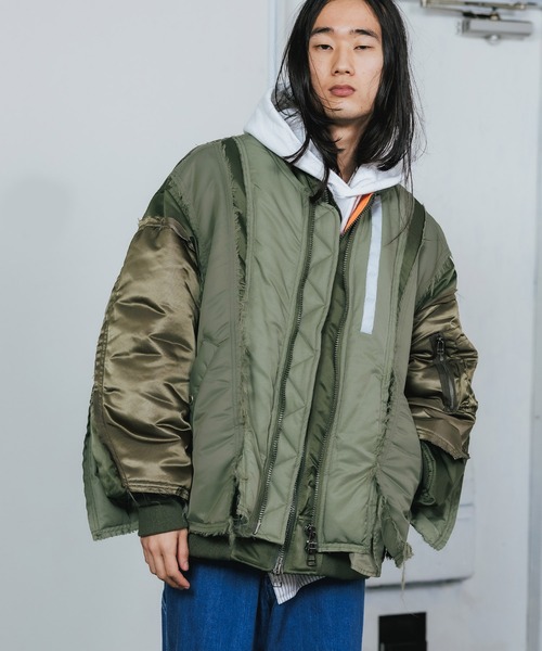 FACETASM（ファセッタズム）の「FACETASM/ファセッタズム LAYERD MA-1