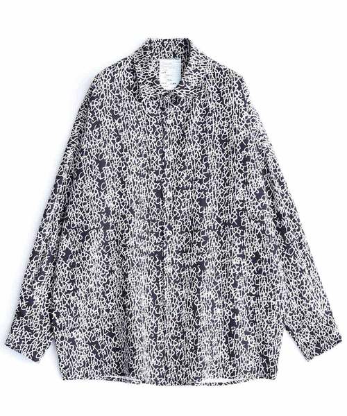 SHAREEF（シャリーフ）の「LETTERING PATTERN L/S SHIRTS（シャツ