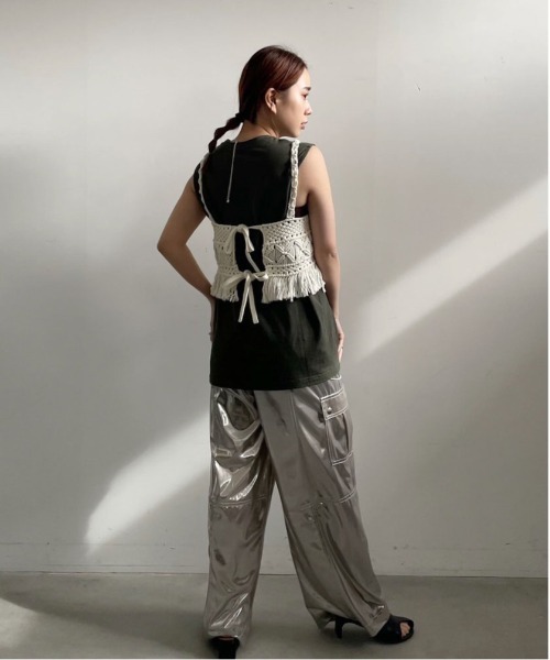 セール】MEDI 2WAY SUSPENDER WIDE PANTS（その他パンツ）｜Ameri