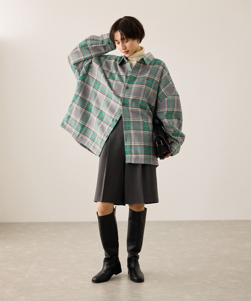 セール】【BEVERLY HILLS POLO CLUB・WEB限定】シャギーチェックシャツ