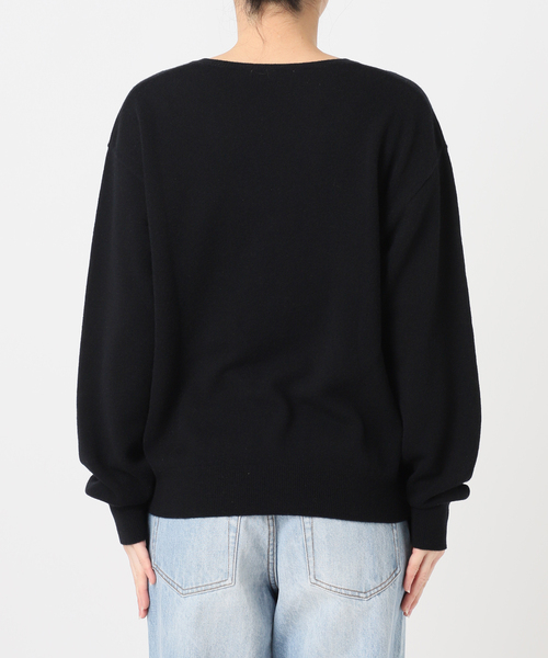 セール】W/CAS Vネックプルオーバー（ニット/セーター）｜Plage