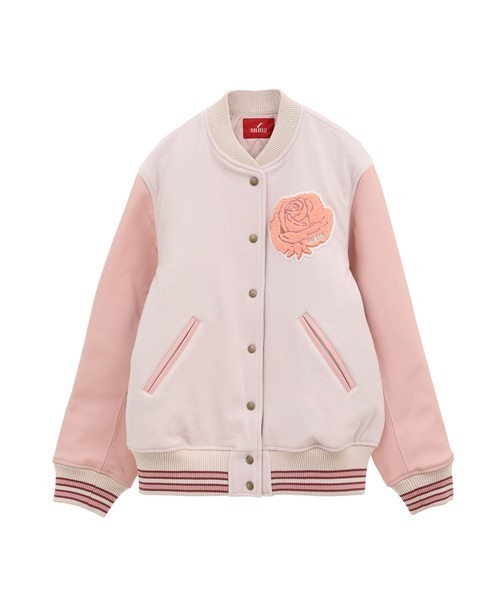 PINK HOUSE（ピンクハウス）の「ローズサガラワッペン使いスタジアム