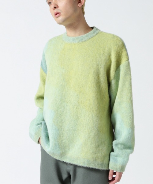 YOKE（ヨーク）の「YOKE/ヨーク/GRADATION JACQUARD SWEATER（ニット
