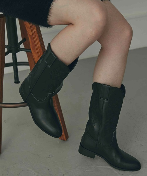 REMME（レメ）の「(REMME)ウエスタンブーツ（ブーツ）」 - WEAR