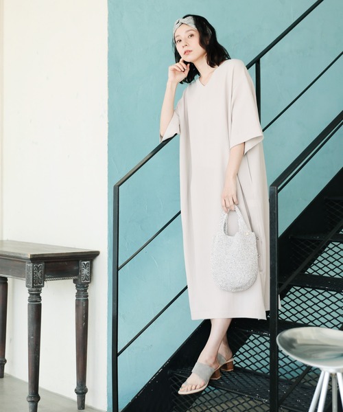 セール】スソボタンシャーリングワンピース 940954（ワンピース