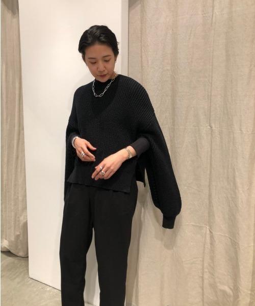 TODAYFUL（トゥデイフル）の「スリットスリーブニット（ニット
