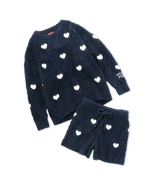 gelato pique（ジェラートピケ）の「【HOLIDAY】ハートアランプル