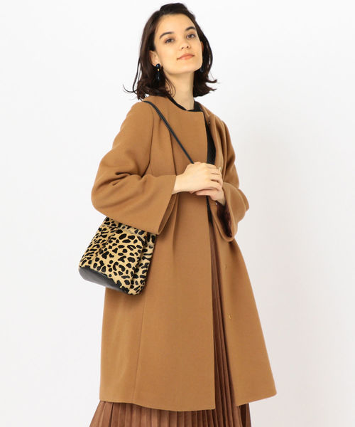 SHIPS（シップス）の「MANTECOノーカラーコート◇（その他アウター