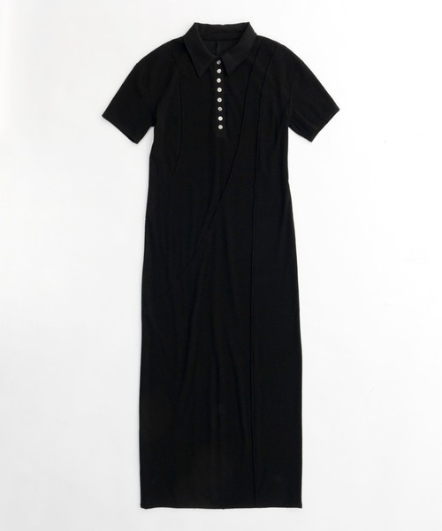 MAISON SPECIAL（メゾンスペシャル）の「Polo Shirt Maxidresses