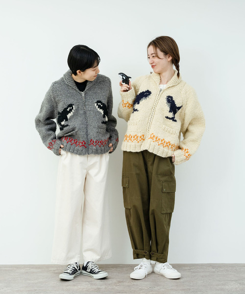 PAR ICI（パーリッシィ）の「ネパール手編み シャチインターシャ