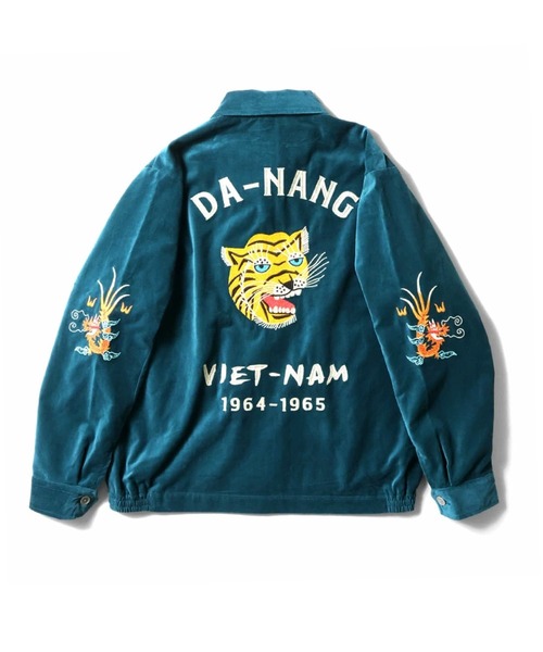 HOUSTON ヒューストン COTTON VELVETEEN VIETNAM JACKET コットン 別珍