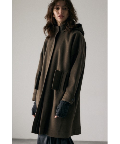 RIM.ARK（リムアーク）の「Wool hoodie over CT ウールフーディー