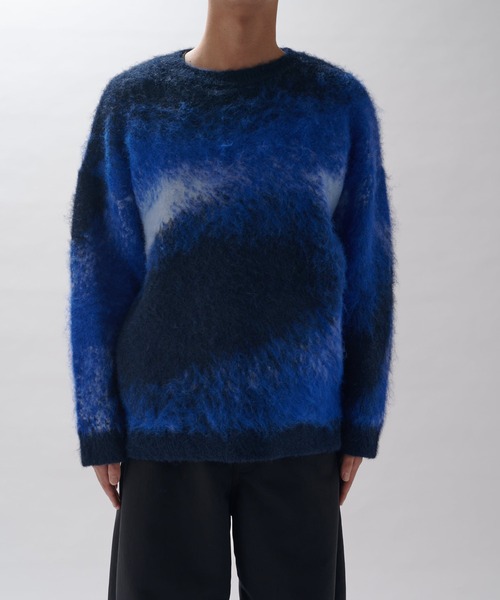 Lui's（ルイス）の「グラデシャギーニット（ニット/セーター）」 - WEAR