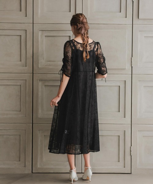 エンブロイダリーレイヤードドレス（ドレス）｜Dorry Doll（ドリー