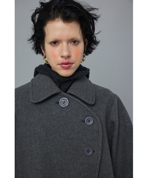 HeRIN.CYE（ヘリンドットサイ）の「Round body wool coat ラウンド