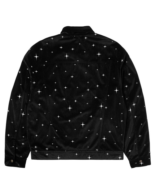 HUF（ハフ）の「GALAXY VELVET TRUCKER JACKET / HUF ジャケット