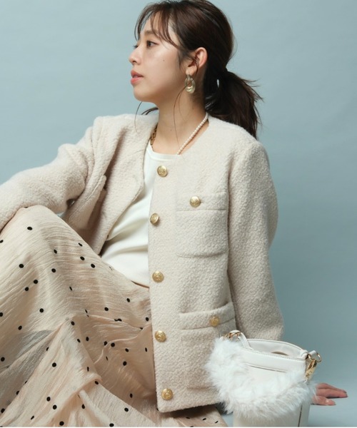 JUSGLITTY（ジャスグリッティー）の「ブークレジャコット（ダウン