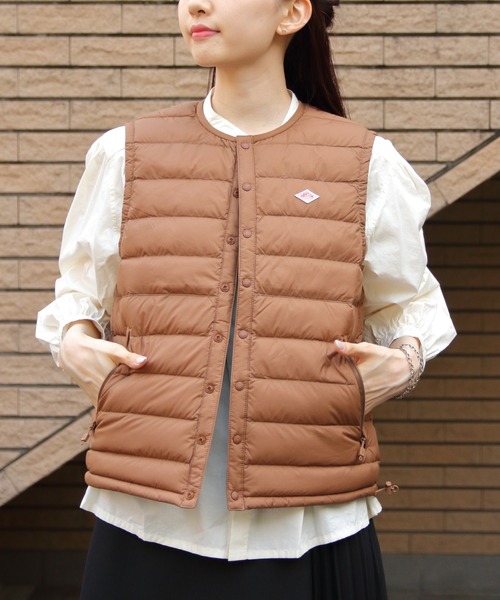 DANTON（ダントン）｜ダウンベスト（ブラウン系）一覧 - WEAR
