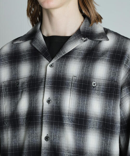 schott（ショット）の「Schott/ショット/OMBRE CHECK FLANNEL LS SHIRT