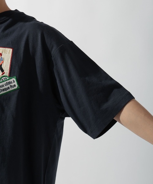 セール】ワッペンモチーフクラフトTシャツ（Tシャツ/カットソー