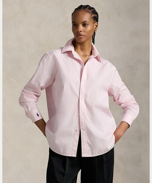 オーバーサイズ フィット コットン シャツ（シャツ/ブラウス）｜POLO