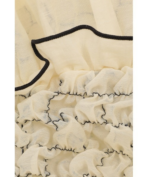 セール】COLOR STITCHED SHIRRING TOPS（シャツ/ブラウス）｜CLANE