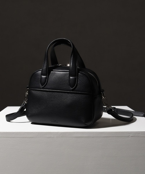 セール】【welise×ADAMPATEK】リアルレザー 2wayショルダーミニ