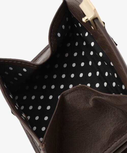 レザーミニウォレット 'miyuki ' TAW04-03（財布）｜agnes b