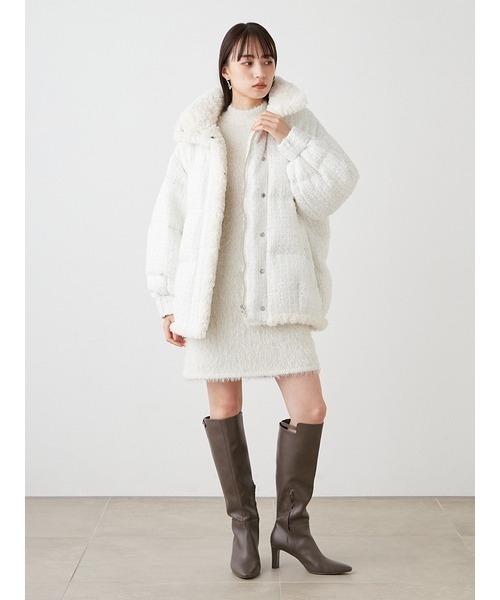 SNIDEL（スナイデル）の「ツイードダウン（その他アウター）」 - WEAR