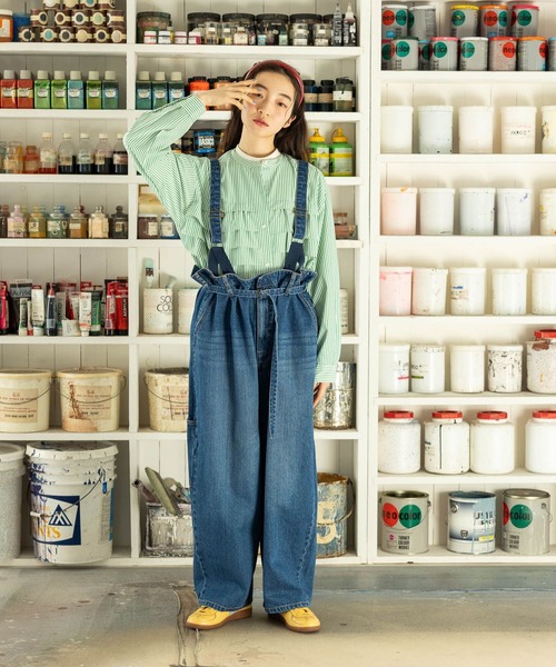 niko and（ニコアンド）の「【NKJ 2025SS】SUSPENDER DENIM